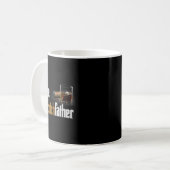 Der schottische Vater T - Shirt Funny Whiskey Love Kaffeetasse (Vorderseite Links)