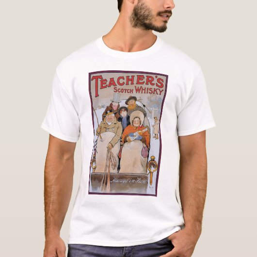 Der schottische Whisky des Lehrers T-Shirt (Vorderseite)
