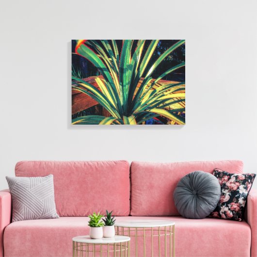 Der Schraubenkopf hat scharfe Kanten Leinwanddruck (Insitu (Wohnzimmer))