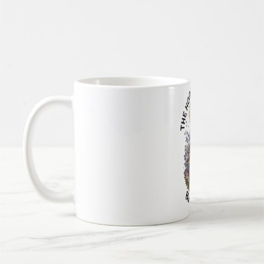 Der Schrecken bleibt, aber ich auch Kaffeetasse (Links)