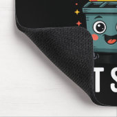 Der Schrecken bleibt, aber ich auch Mousepad (Ecke)