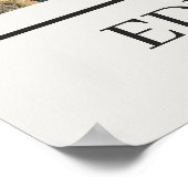 Der Schrei (1893) von Edvard Munch Poster (Ecke)