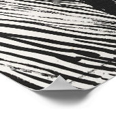 Der Schrei (1895) von Edvard Munch. Poster (Ecke)