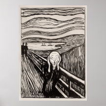 Der Schrei (1895) von Edvard Munch.
