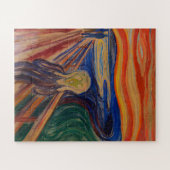 Der Schrei, 1910 von Edvard Munch Puzzle (Horizontal)