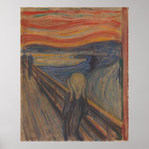 Der Schrei der Natur 1893 von Edvard Munch Poster