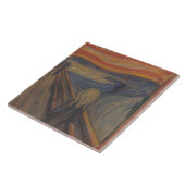 Der Schrei der Natur von Edvard Munch 1893 Fliese (Seite)