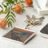 Der Schrei der Natur von Edvard Munch 1893 Schlüsselanhänger (Seite)