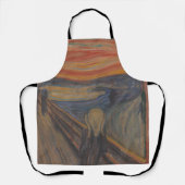 Der Schrei der Natur von Edvard Munch 1893 Schürze (Vorderseite)