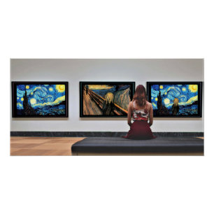 Der Schrei der Sternennacht. Poster