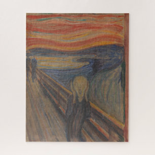 Der Schrei des Entsetzens von Edvard Munch 1893 Puzzle