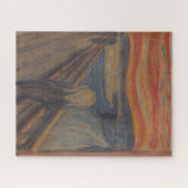 Der Schrei des Horrors von Edvard Munch 1893 Puzzle (Horizontal)