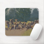 Der Schrei des Schrapnells an San- Juanhügel Mousepad (Mit Mouse)