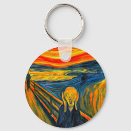 Der Schrei, die Kunst nach dem Munch, Schlüsselanhänger