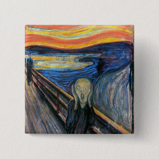 Der Schrei durch Edvard Munch Button