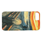 Der Schrei durch Edvard Munch Case-Mate iPhone Hülle (Rückseite (Horizontal))