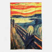 Der Schrei durch Edvard Munch Handtuch (Vertikal)