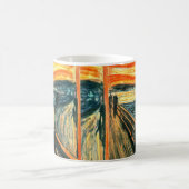Der Schrei durch Edvard Munch Kaffeetasse (Mittel)
