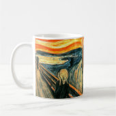 Der Schrei durch Edvard Munch Kaffeetasse (Links)
