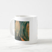 Der Schrei durch Edvard Munch Kaffeetasse (Vorderseite Links)