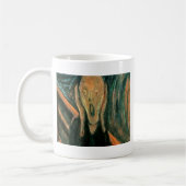 Der Schrei durch Edvard Munch Kaffeetasse (Links)