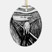 Der Schrei durch Edvard Munch Keramik Ornament (Rechts)