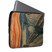 Der Schrei durch Edvard Munch Laptopschutzhülle (Vorne Rechts)