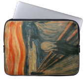 Der Schrei durch Edvard Munch Laptopschutzhülle (Vorderseite)