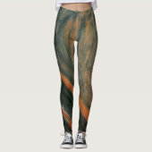 Der Schrei durch Edvard Munch Leggings (Vorderseite)