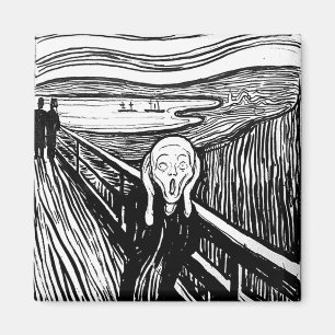 Der Schrei durch Edvard Munch Magnet
