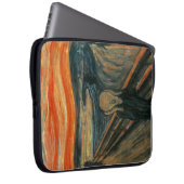 Der Schrei durch Edvard Munch ~ Malerei Laptopschutzhülle (Vorne Rechts)