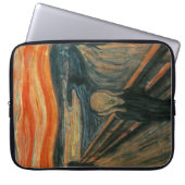 Der Schrei durch Edvard Munch ~ Malerei Laptopschutzhülle (Vorderseite)