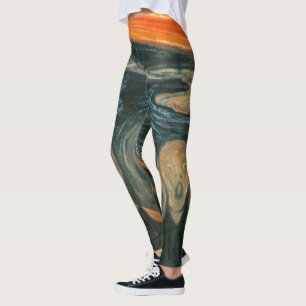 Der Schrei durch Edvard Munch ~ Malerei Leggings