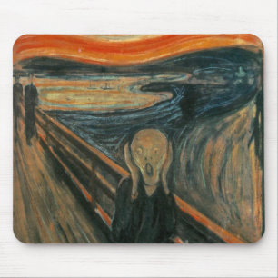 Der Schrei durch Edvard Munch Mousepad