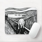 Der Schrei durch Edvard Munch Mousepad (Mit Mouse)
