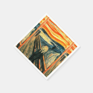 Der Schrei durch Edvard Munch Serviette