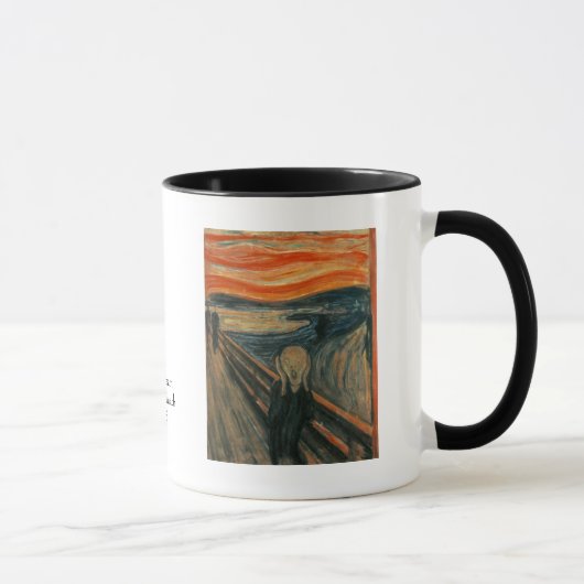 Der Schrei durch Edvard Munch Tasse (Rechts)