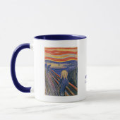 Der Schrei durch Edvard Munch Tasse (Links)