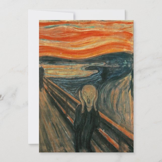 Der Schrei - Edvard Munch (Vorderseite)