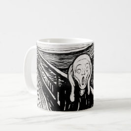 Der Schrei EDVARD MUNCH 1895 Kaffeetasse