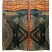 Der Schrei - Edvard Munch Duschvorhang (Vorderseite)