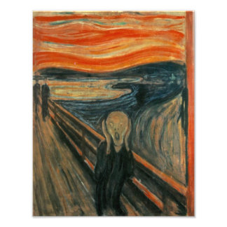 Der Schrei - Edvard Munch Fotodruck