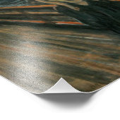 Der Schrei - Edvard Munch Fotodruck (Ecke)