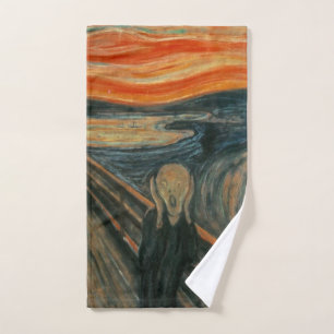 Der Schrei - Edvard Munch Handtuch