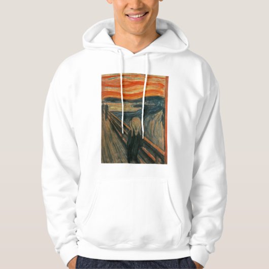 Der Schrei - Edvard Munch Hoodie (Vorderseite)