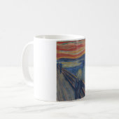 Der Schrei, Edvard Munch Kaffeetasse (Vorderseite Links)