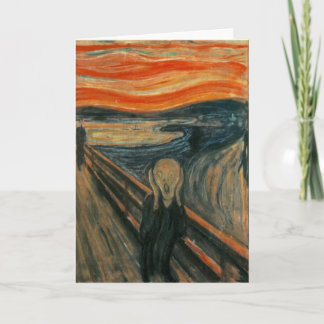 Der Schrei - Edvard Munch Karte