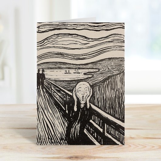 Der Schrei | Edvard Munch Karte