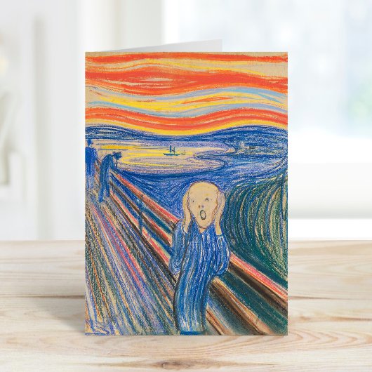Der Schrei | Edvard Munch Karte