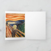 Der Schrei | Edvard Munch | Karte (Innenseite)